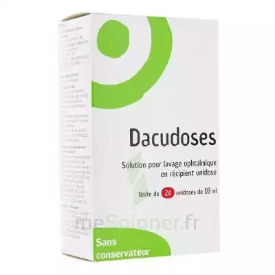 Dacudoses Solution Pour Lavement Ophtalmologique 24unid/10ml à Die