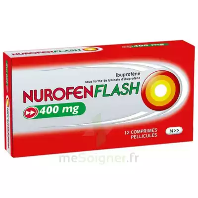 Nurofenflash 400 Mg Comprimés Pelliculés Plq/12 à Die